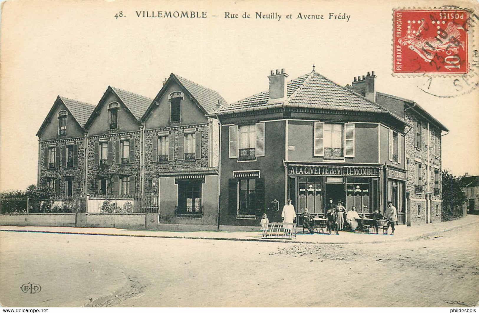 SEINE SAINT DENIS  VILLEMOMBLE  Rue De Neuilly , Avenue Fredy - Villemomble