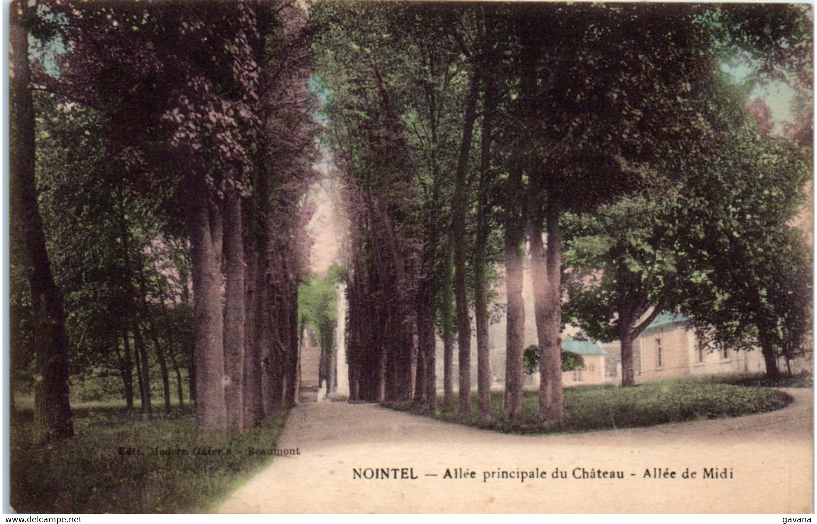 95 NOINTEL - Allée Principale Du Chateau - Allée Du Midi - Nointel