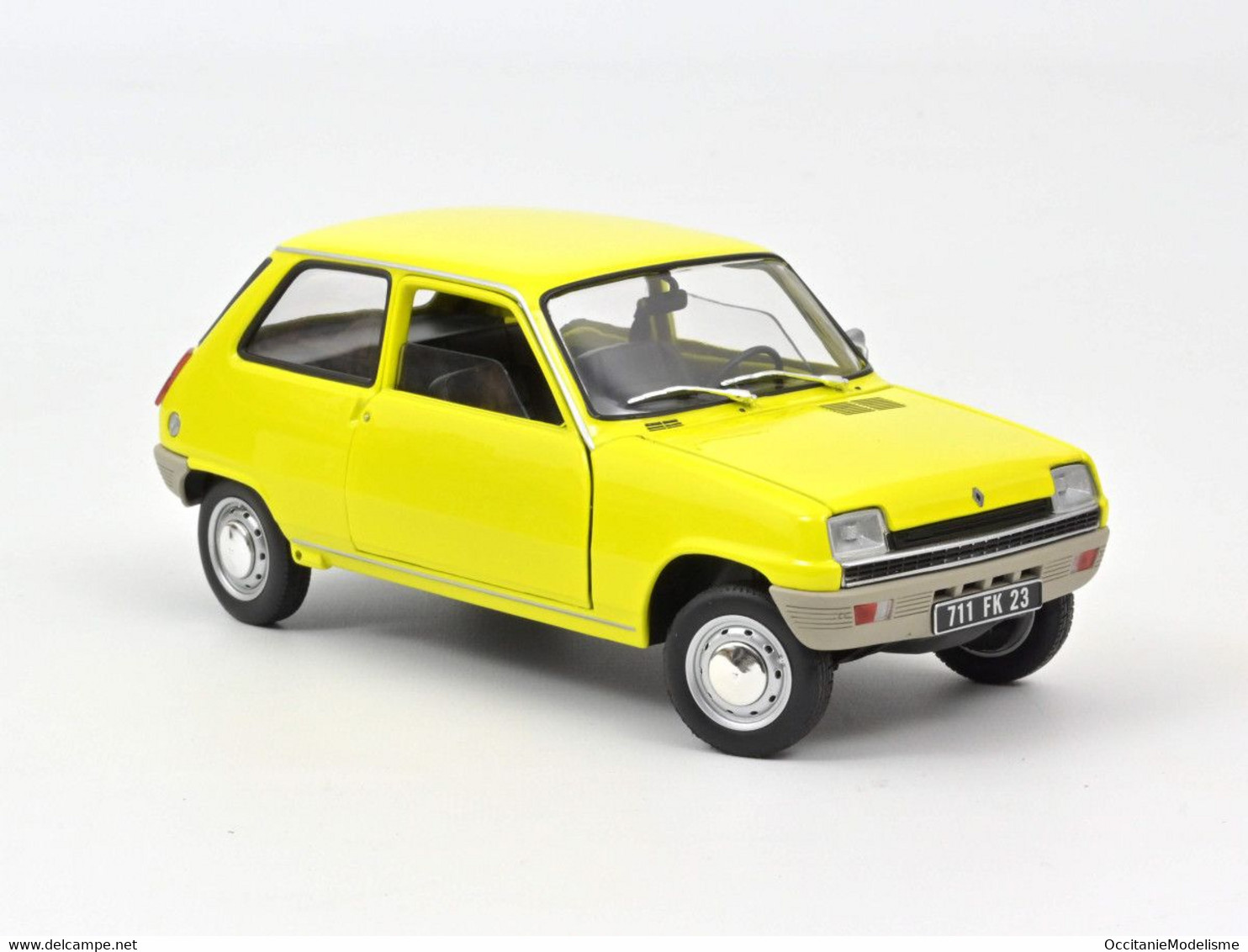 Norev - RENAULT 5 TL R5 1974 Jaune Réf. 185173 Neuf NBO 1/18 - Norev