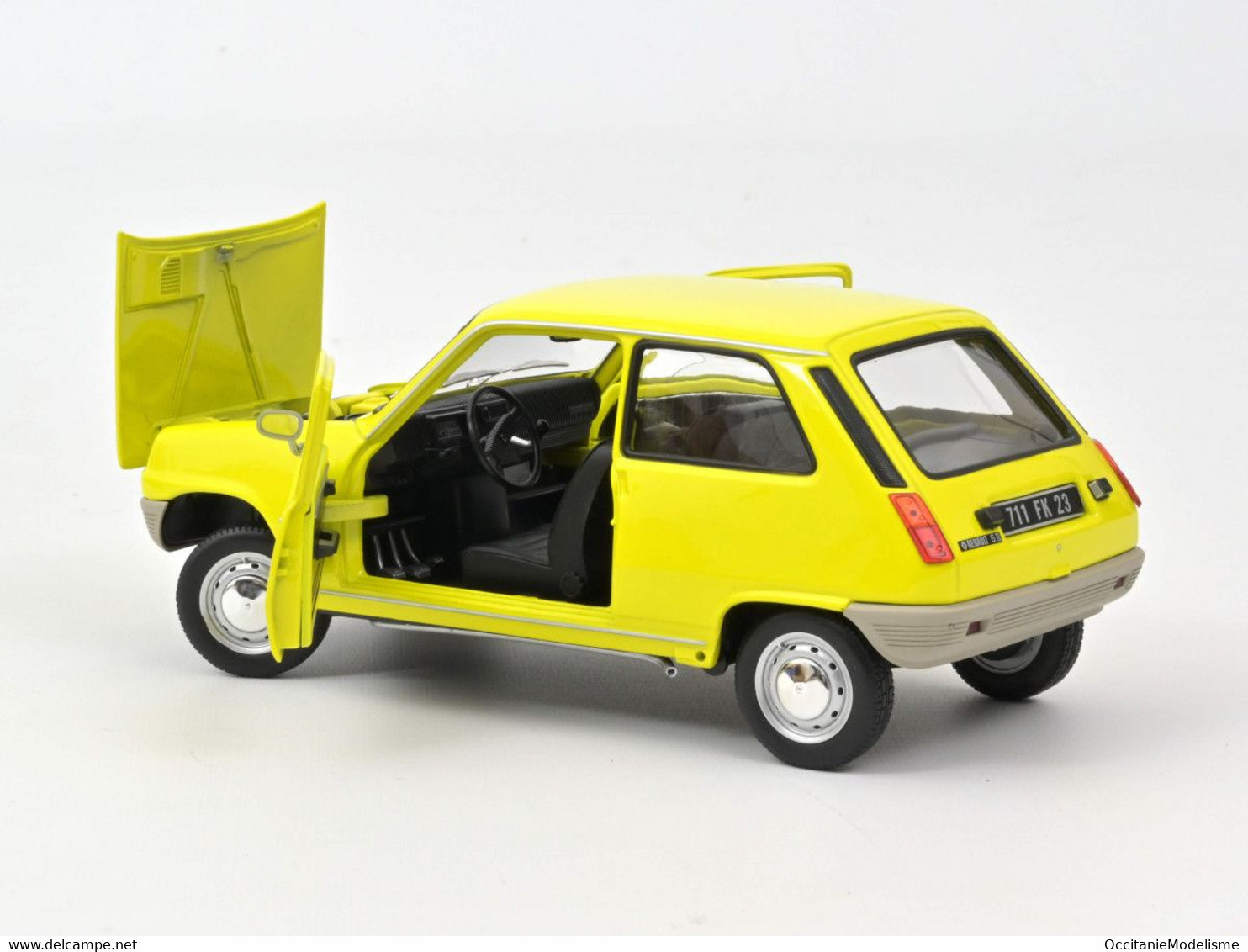 Norev - RENAULT 5 TL R5 1974 Jaune Réf. 185173 Neuf NBO 1/18 - Norev