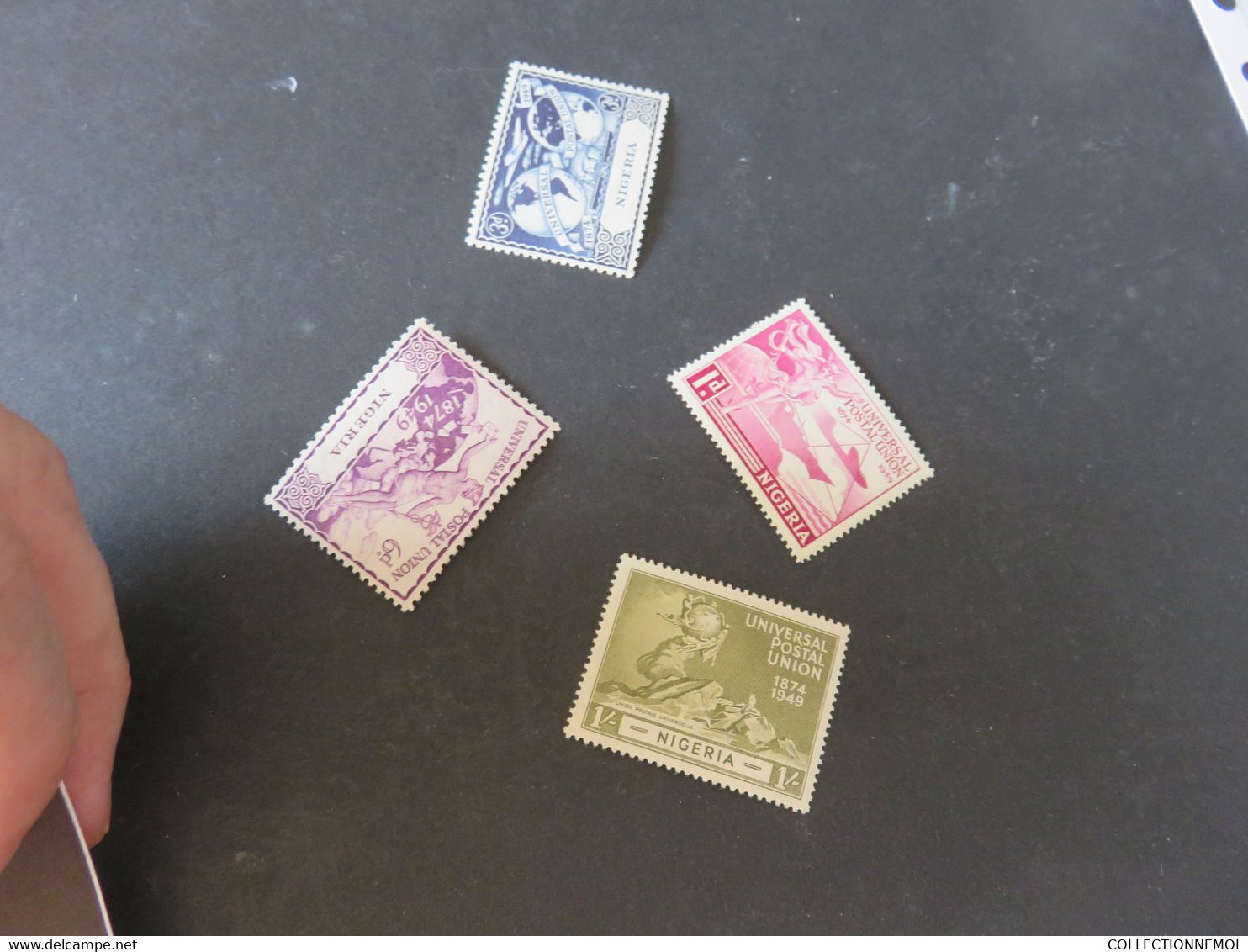 petit lot de timbres divers dont colonies anglais,moi je trouve tres sympa,cote/prix