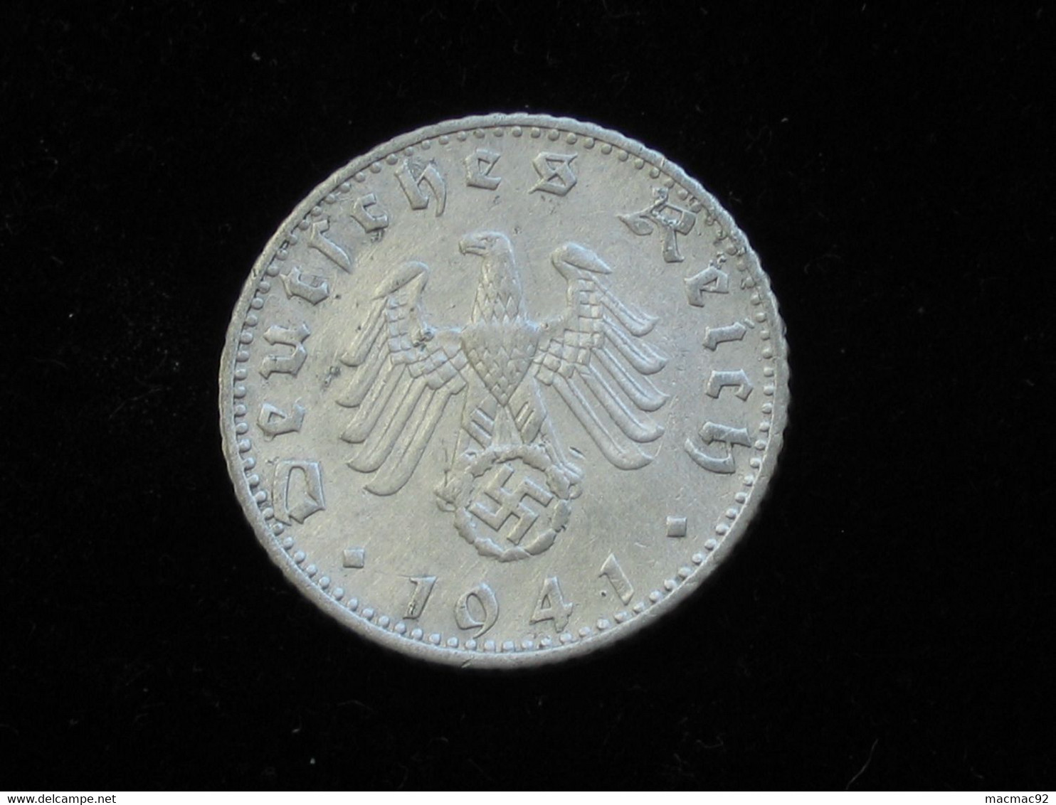 50 Reichspfennig 1941 F- Germany- Allemagne 3 Eme Reich **** EN ACHAT IMMEDIAT **** - 50 Reichspfennig