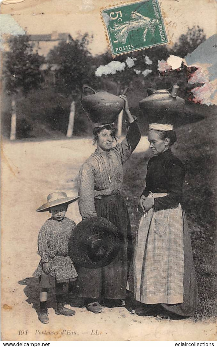 Divers  Non classé.     14     Normandie.  Lot de 27  cartes sur le thème .Métiers Costumes Personnages   (voir scan)