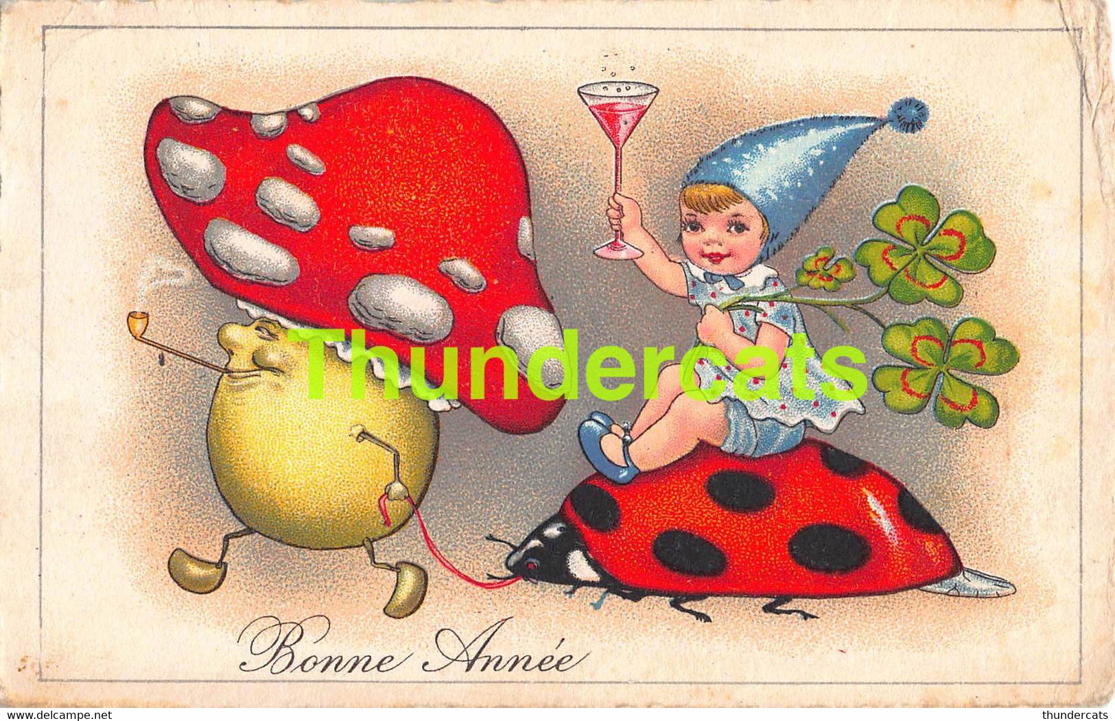 CPA ILLUSTRATEUR FRITZ BAUMGARTEN ? ENFANT FILLE CHAMPIGNON ARTIST SIGNED MUSHROOM GIRL PILZE - Baumgarten, F.