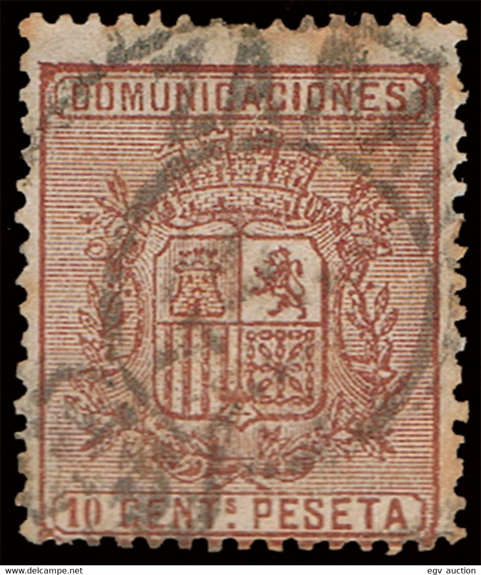 Zaragoza - Edi O 153 - I República.10cts. - Matasello Fechador Tipo Grande "Zaragoza" - Used Stamps