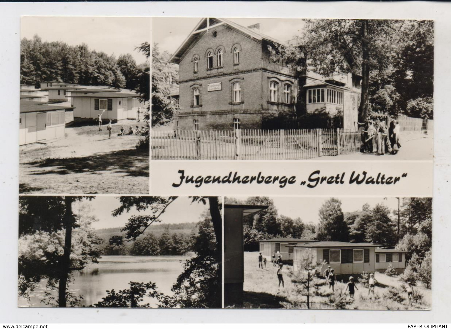0-1203 MÜLLROSE - SCHLAUBETAL, Jugendherberge "Gretl Walter" - Müllrose