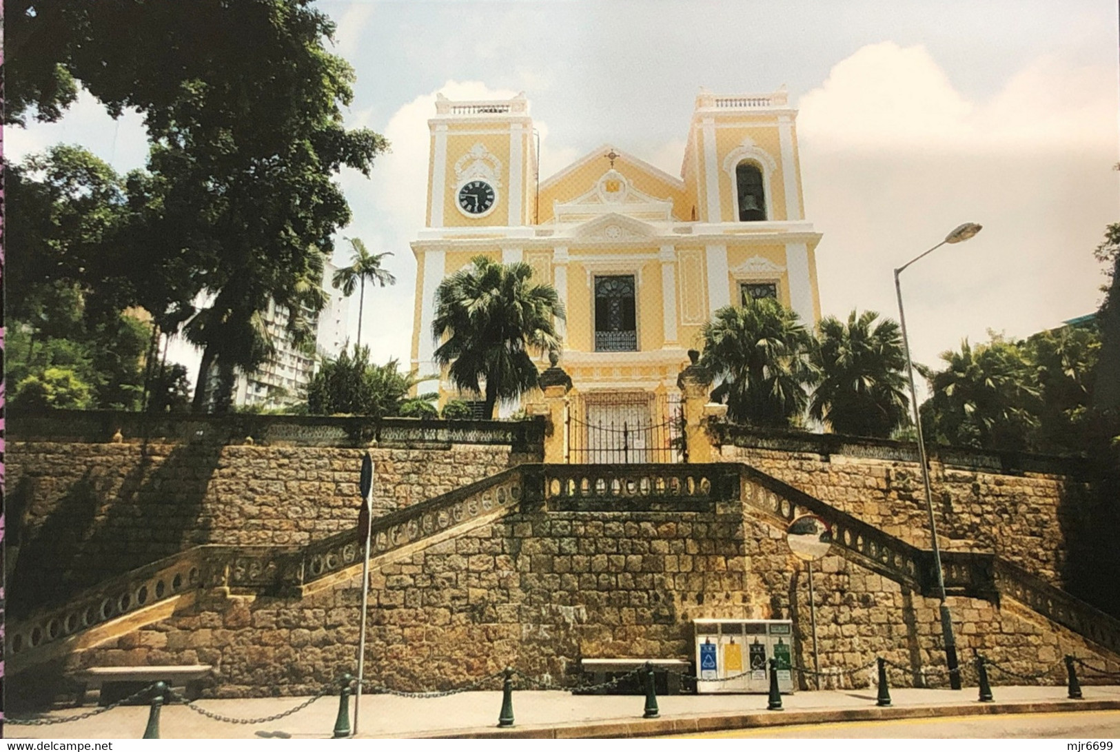 MACAU ST. LAWRENCE'S CHURCH PPC PRINTED BY CLM. - Macau