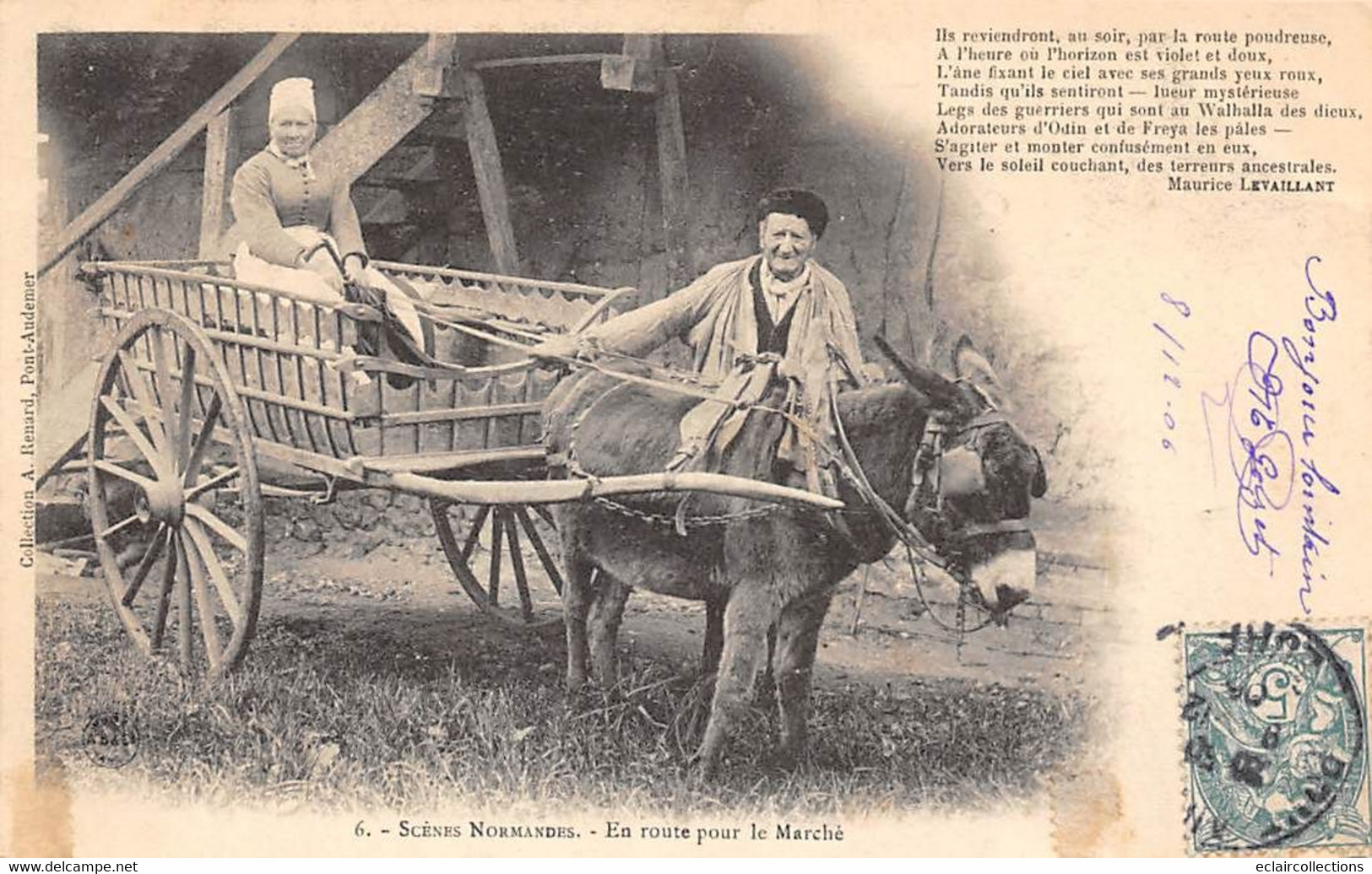 Divers  Non classé.     14     Normandie.  Lot de 16  cartes sur le thème . Agriculture  Fête  Ane Lavoir   (voir scan)