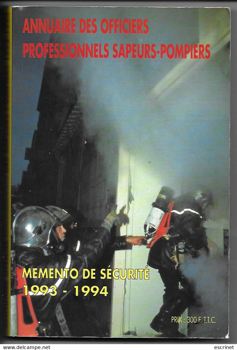 Annuaire Des Officiers Professionnels Sapeurs-Pompiers - Firemen