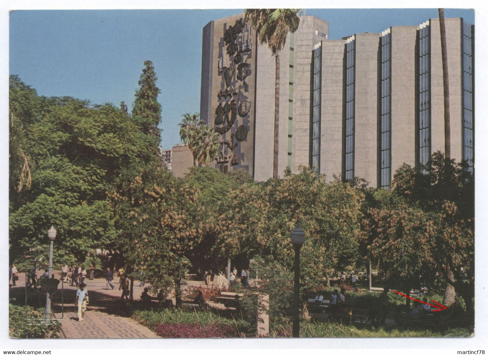 Brasilien Brasil Porto Alegre RS Praca Da Alfandega Alfandega Square Gel. 1981 - Porto Alegre