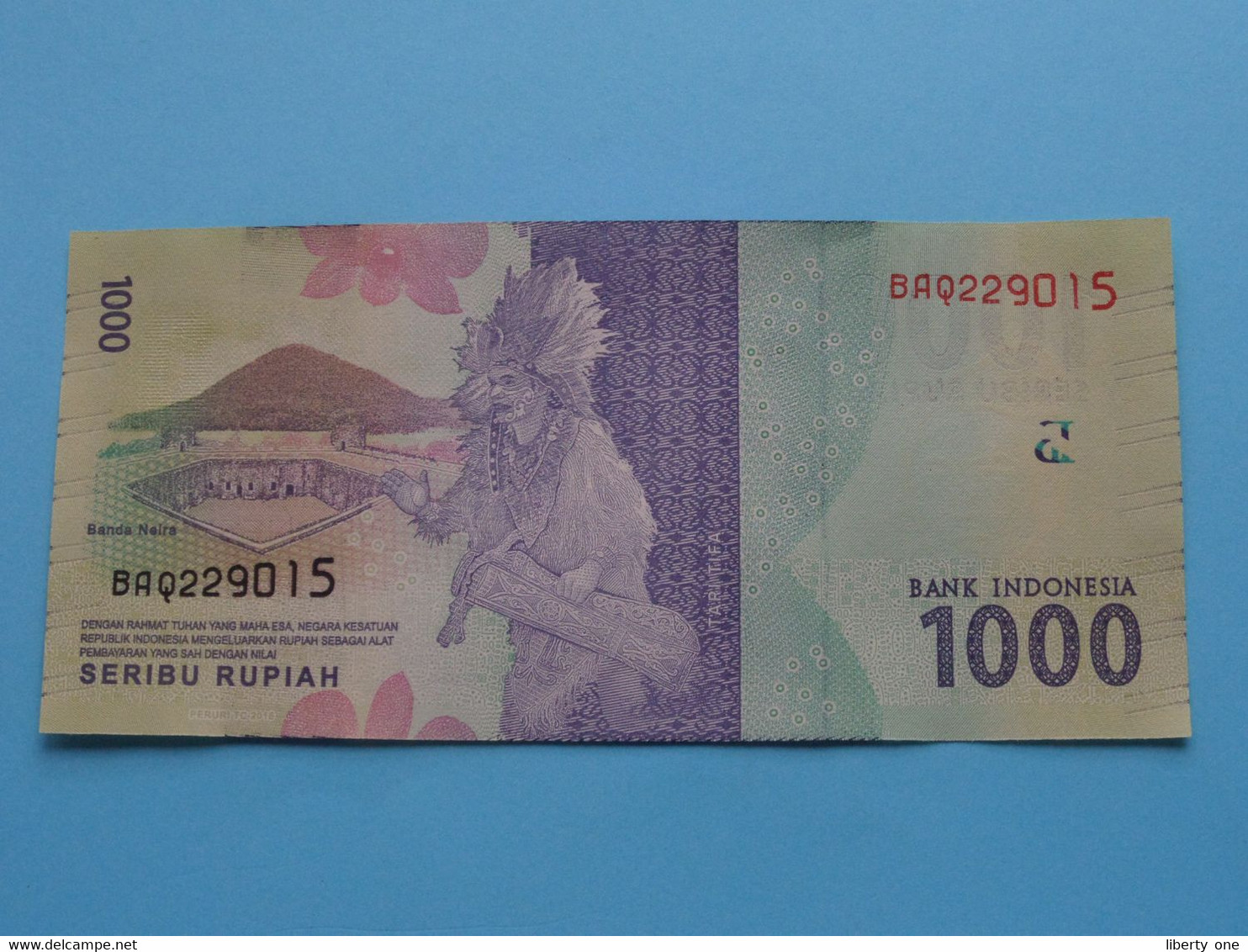 1000 Rupiah ( BAQ229015 ) 2016 - Bank Indonesia ( Voir / See > Scans ) UNC ! - Indonesië