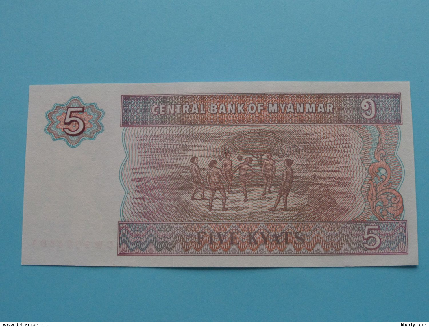 5 KYATS ( CW9004601 ) Central Bank Of  Myanmar ( Voir / See > Scans ) UNC ! - Myanmar