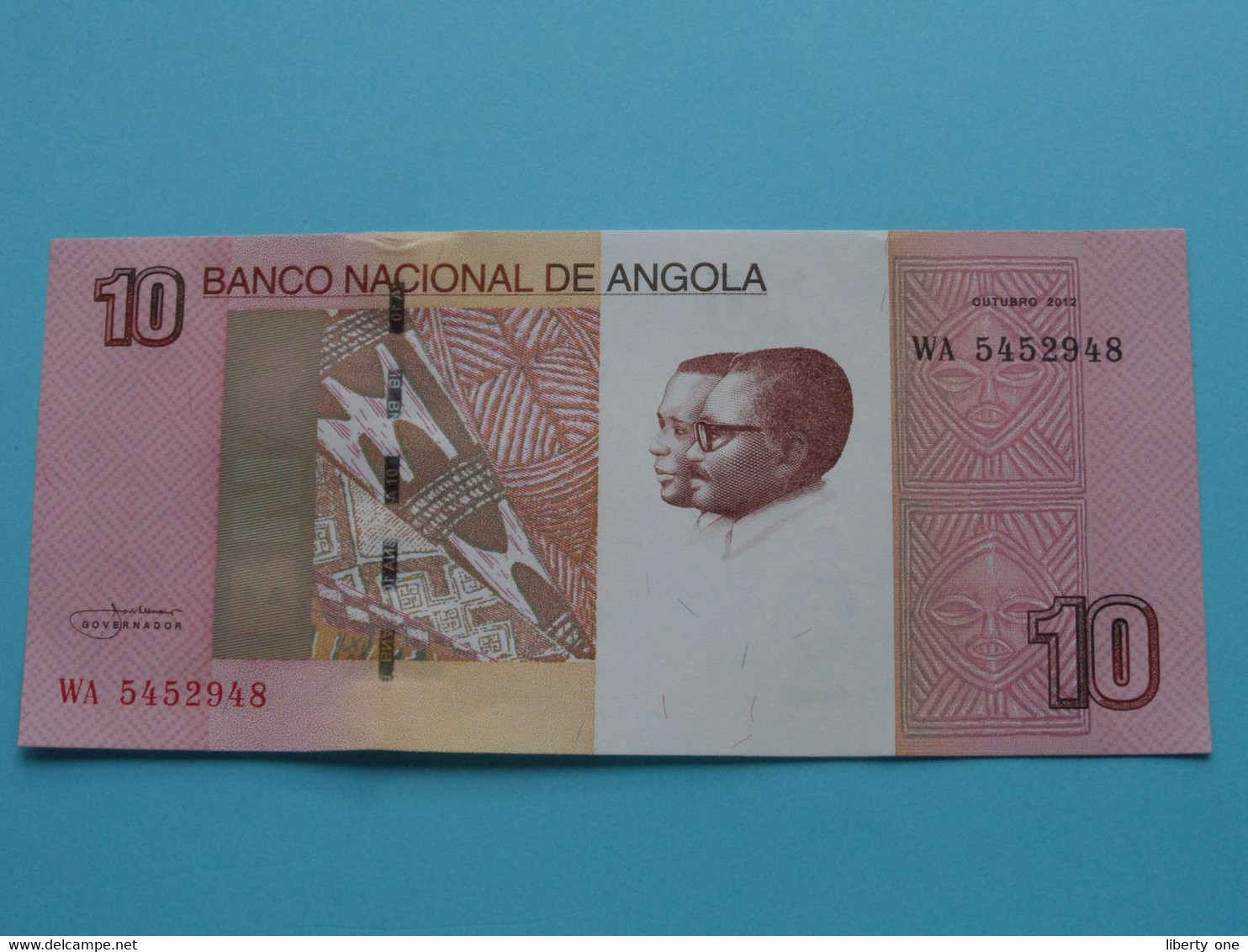 10 KWANZAS ( WA 5452948 ) 2012 - Banco Nacional De ANGOLA ( Voir / See > Scans ) UNC ! - Angola