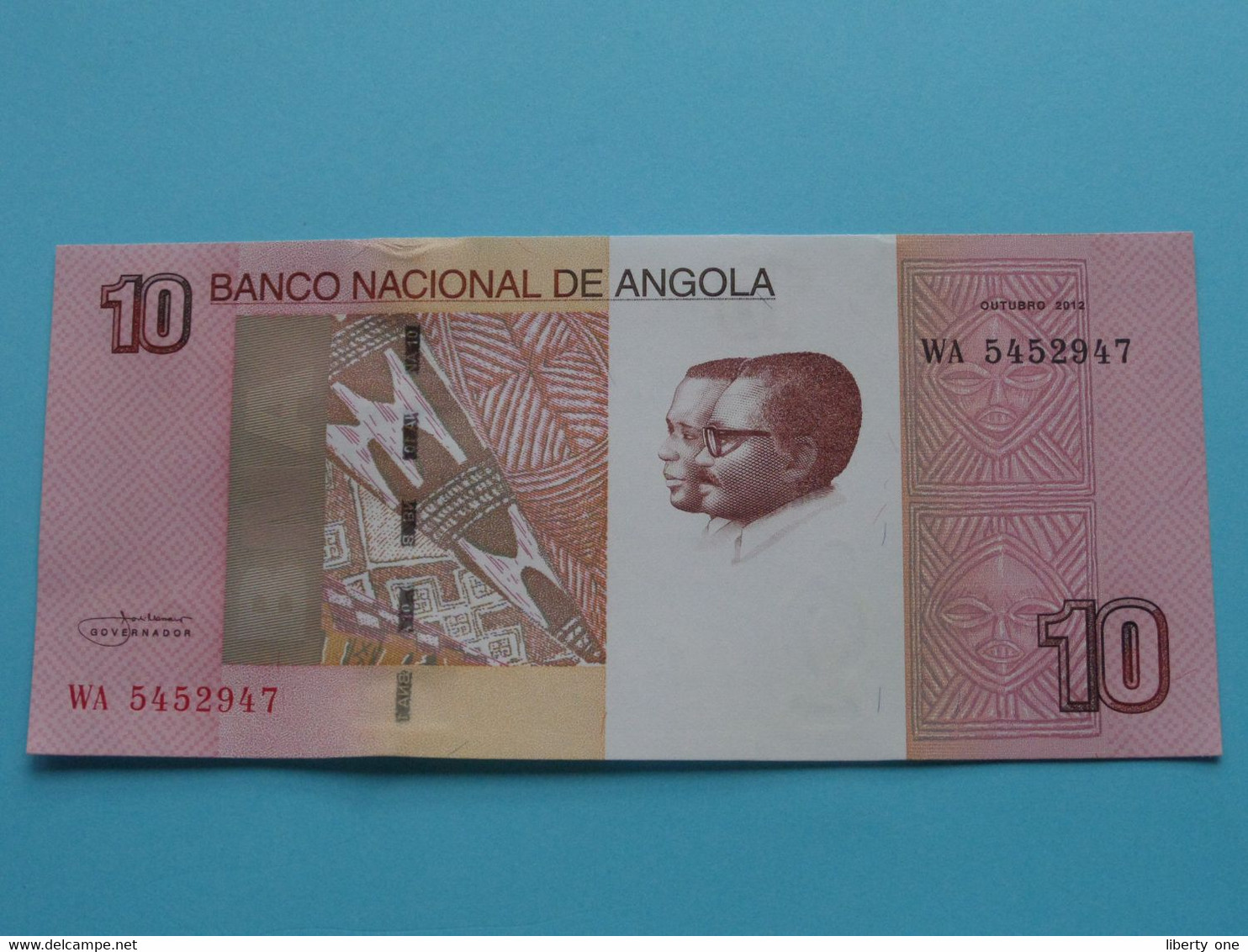 10 KWANZAS ( WA 5452947 ) 2012 - Banco Nacional De ANGOLA ( Voir / See > Scans ) UNC ! - Angola