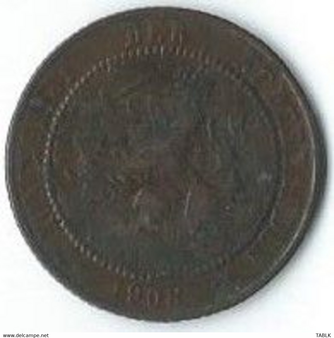 M417 - NEDERLAND - PAYS BAS - 2 1/2 CENT 1908 - 2.5 Centavos