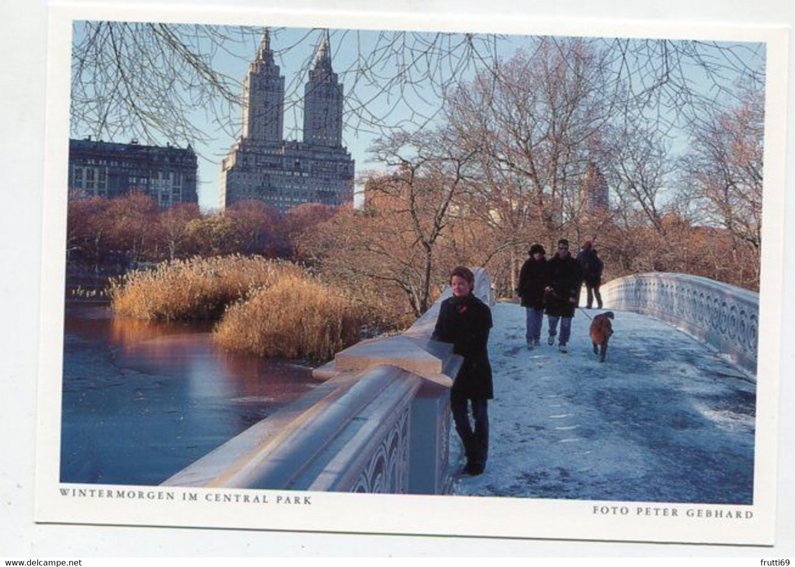 AK 074648 USA - New York City - Wintermorgen Im Central Park - Central Park