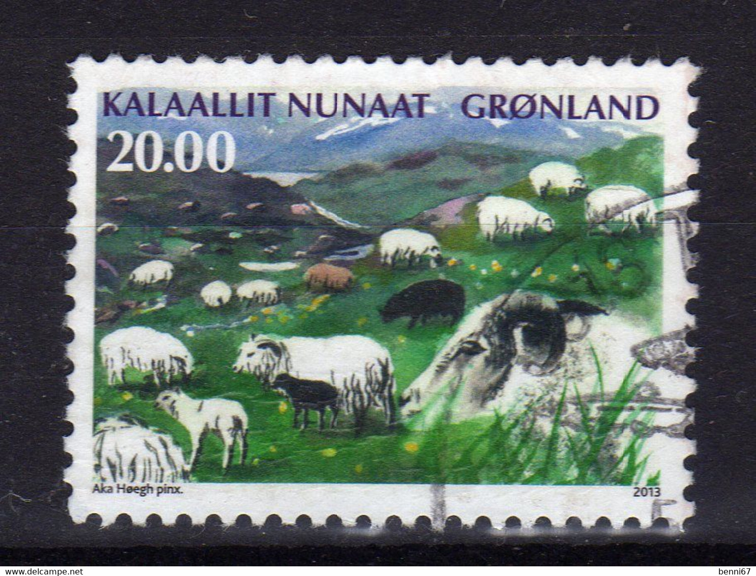 GROENLAND Greenland 2013 Chèvre Ziege Goat Obl - Used Stamps