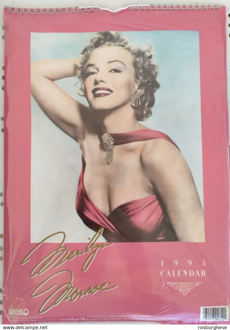 Calendario Marilyn Monroe 12 Pagine Anno 1995 SIGILLATO - Grand Format : 2001-...