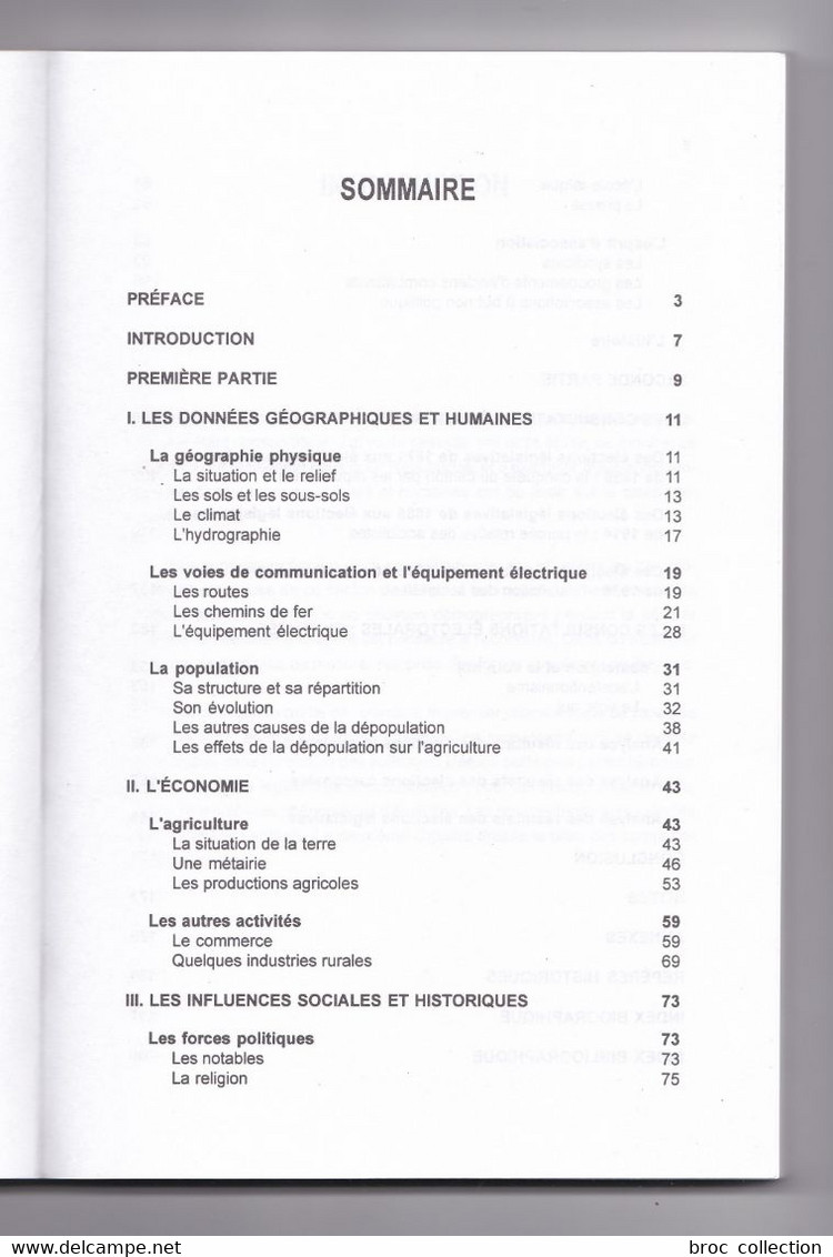 Le Canton De Marcillat Sous La IIIe République, Danièle Ravat, 1996, Marcillat-en-Combraille - Bourbonnais