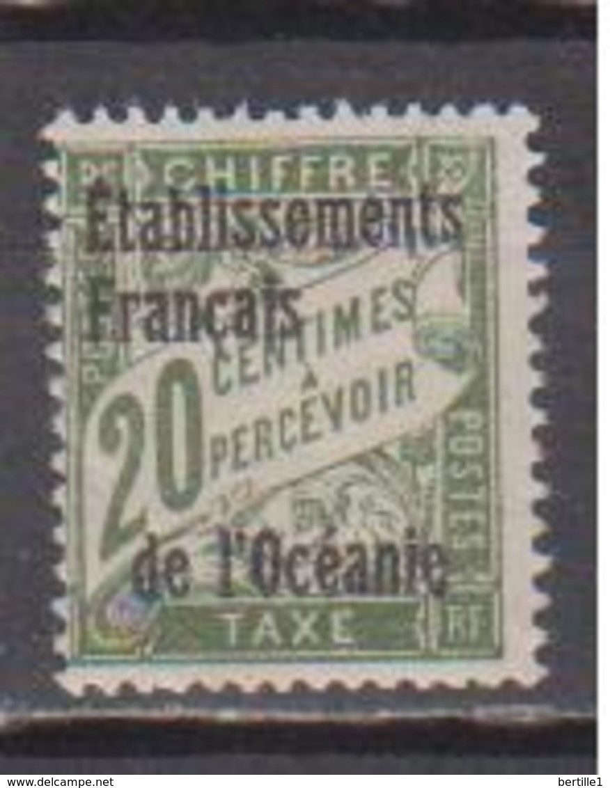 OCEANIE    N°  YVERT  :  TAXE 3   NEUF AVEC  CHARNIERES      ( Ch  3 / 20 ) - Timbres-taxe