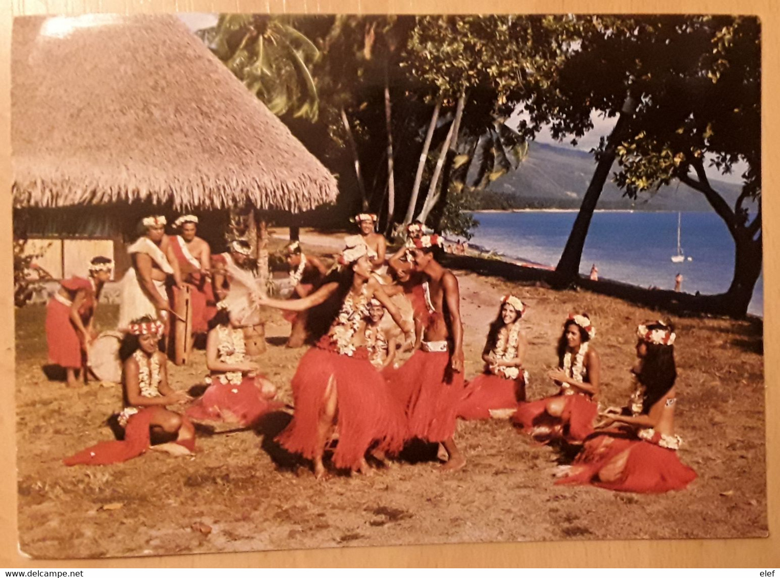 TAHITI,  Polynesie Française,  Groupe De Danse " Paulina Et Salomon " , TB - Polynésie Française