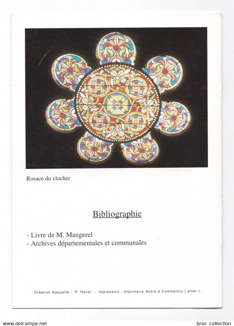 Saint Bravy Et Pionsat, Livret De 8 Pp., Anne De Chazeron, Fontaine... - Auvergne