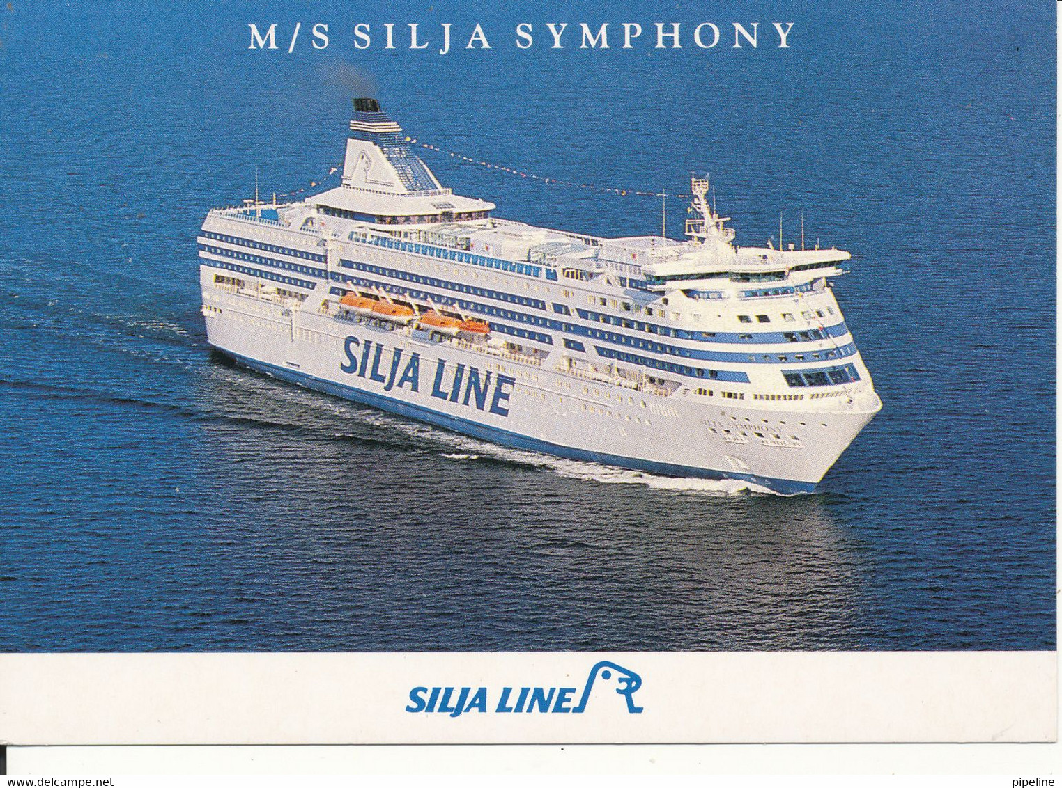 Finland Mint Postcard M/S Silja Symphony - Finland