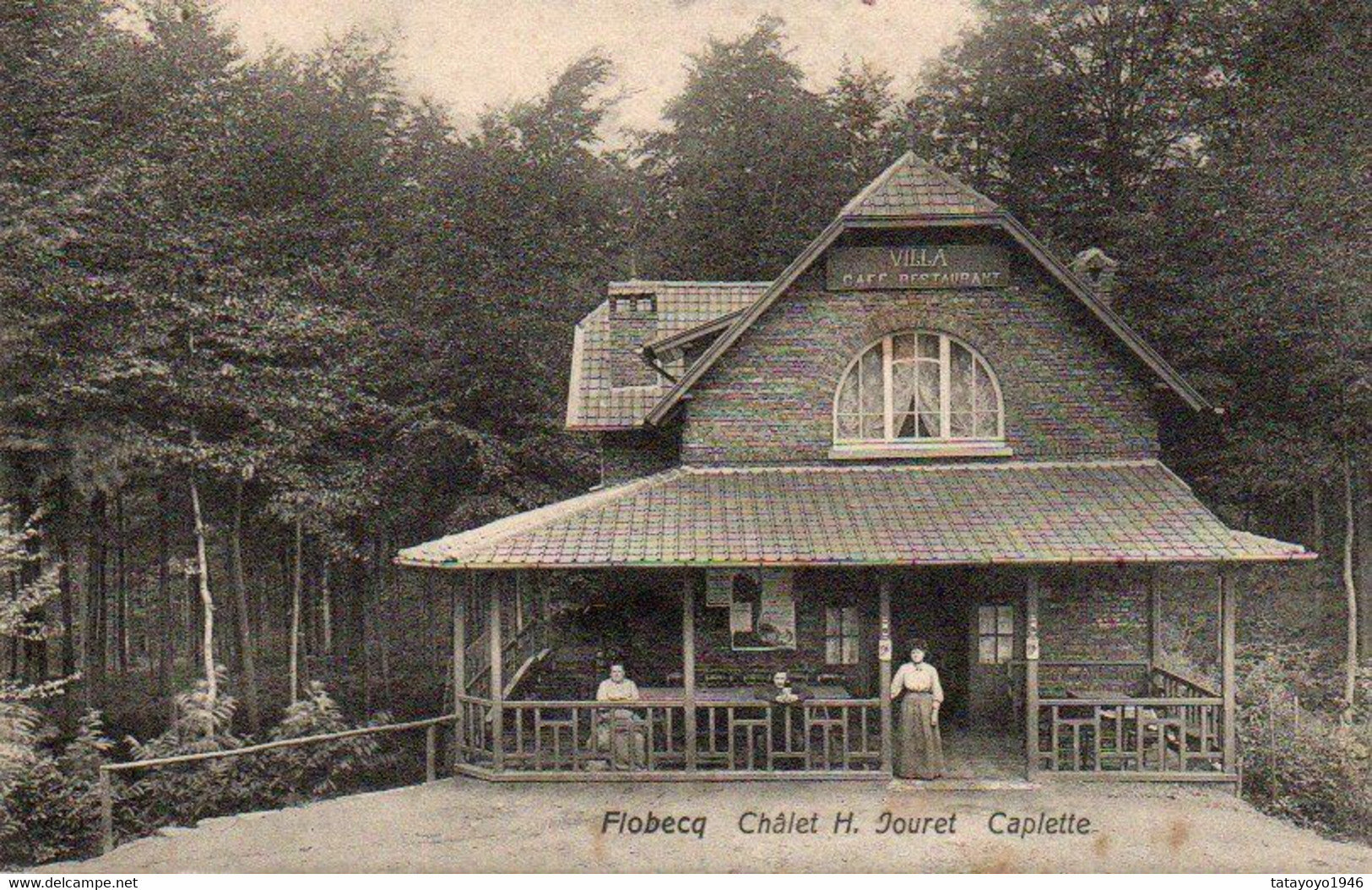 Flobecq Chalet H.Jouret Caplette Voyagé En 1911 - Vloesberg