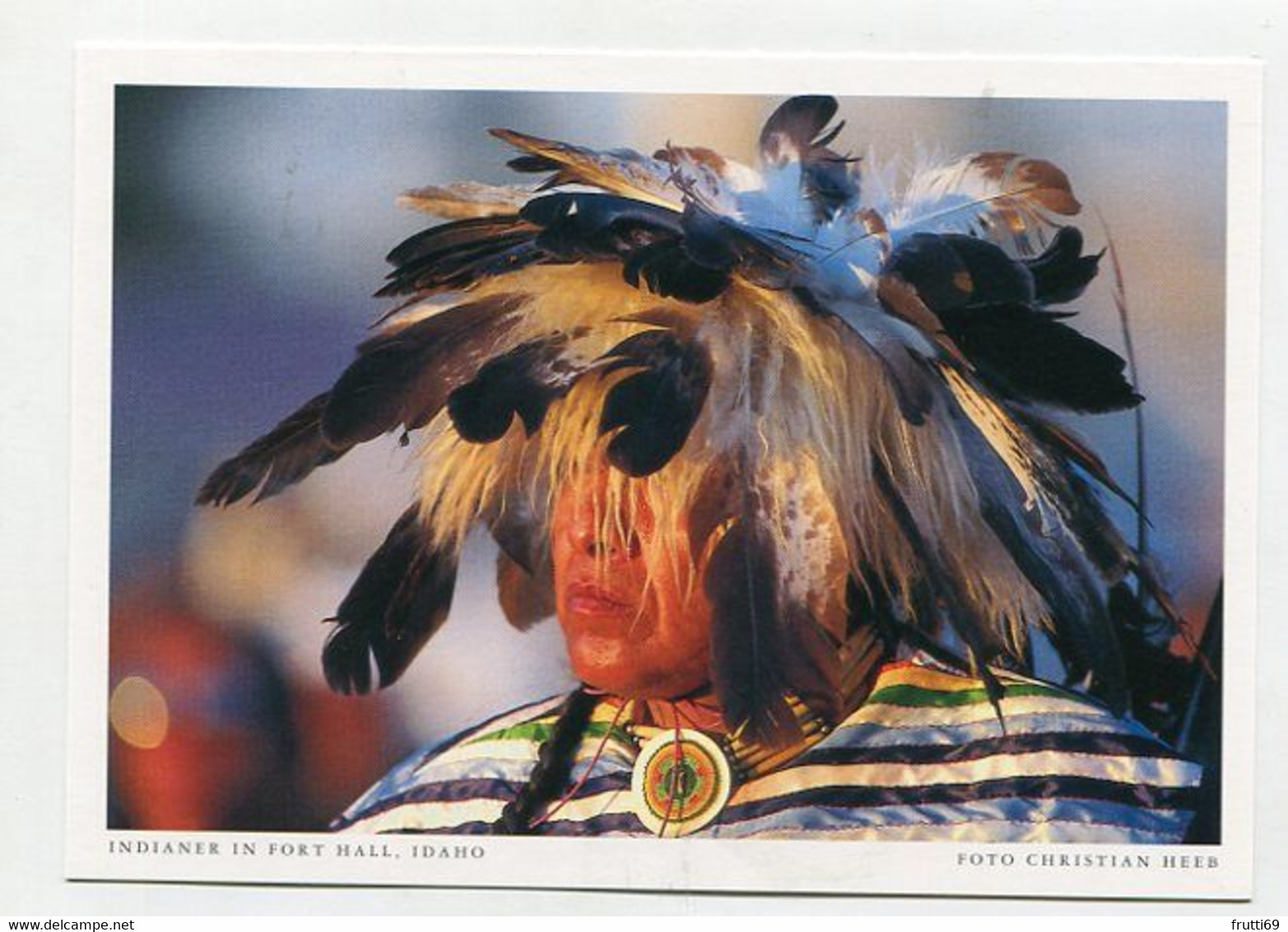 AK 074743 USA - Idaho - Indianer In Fort Hall - Andere & Zonder Classificatie