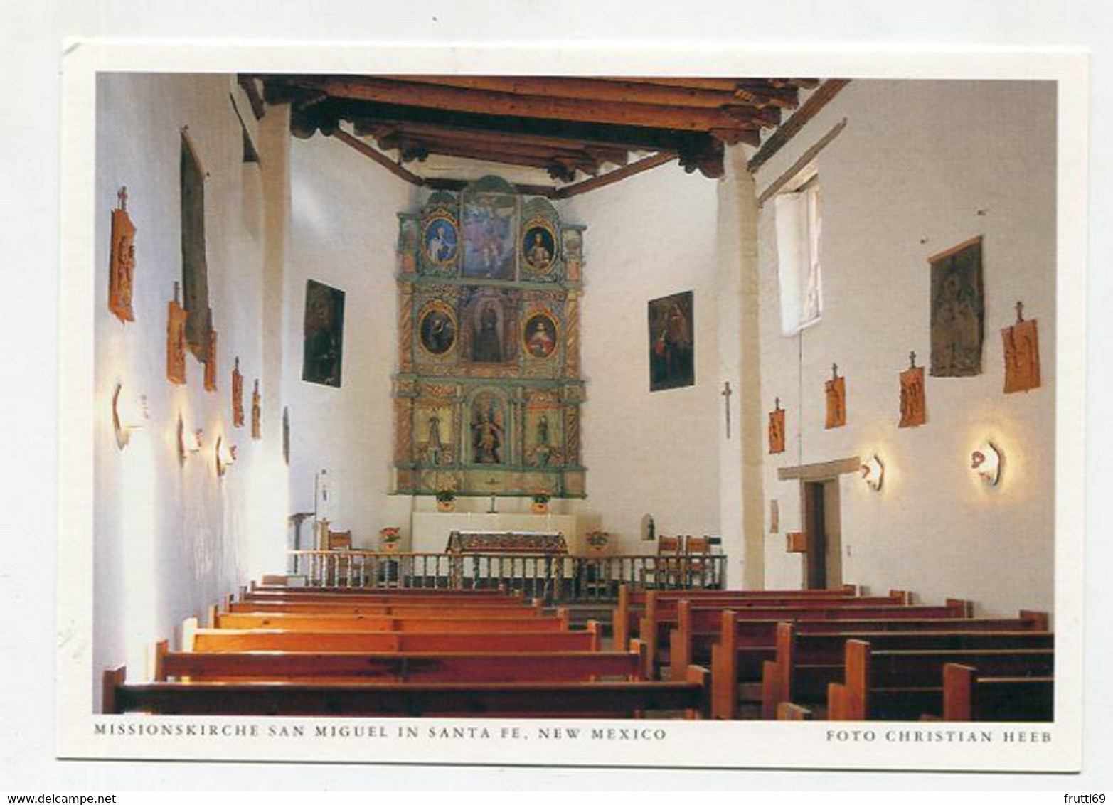 AK 074757 USA - New Mexico - Santa Fe - Missionskirche San Miguel - Santa Fe