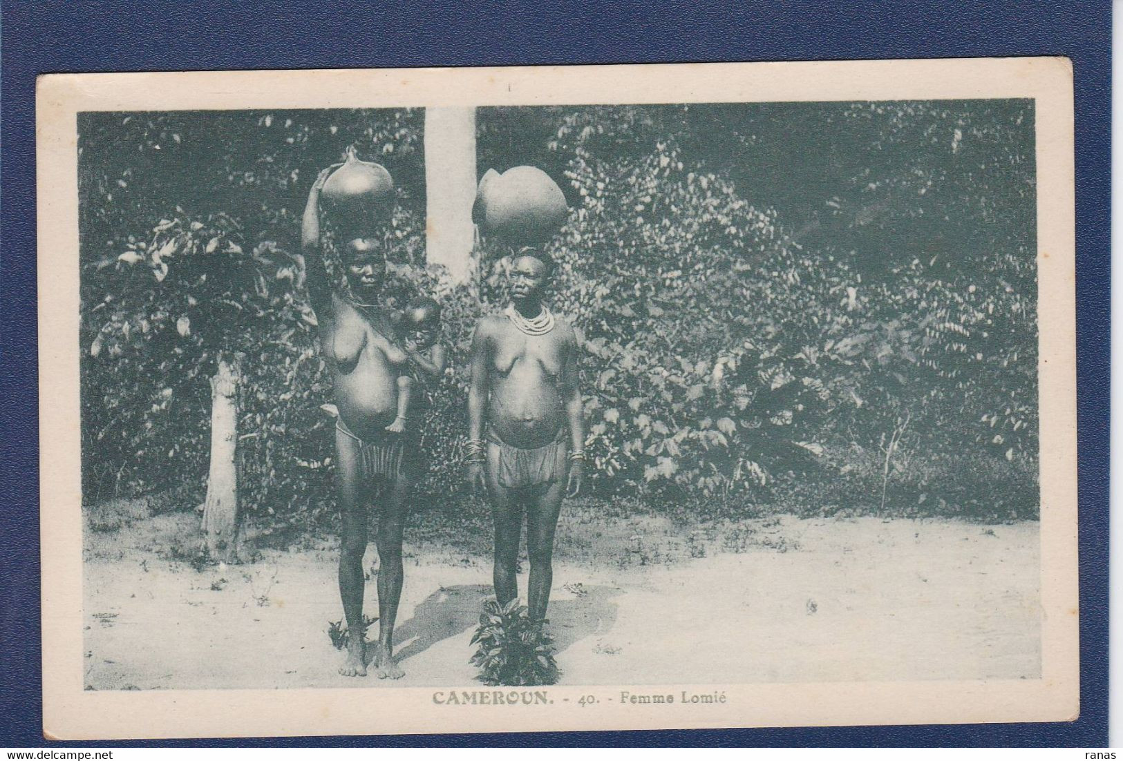 CPA Cameroun Non Circulé Afrique Noire Types Nude Femme Woman Nu Féminin - Camerún