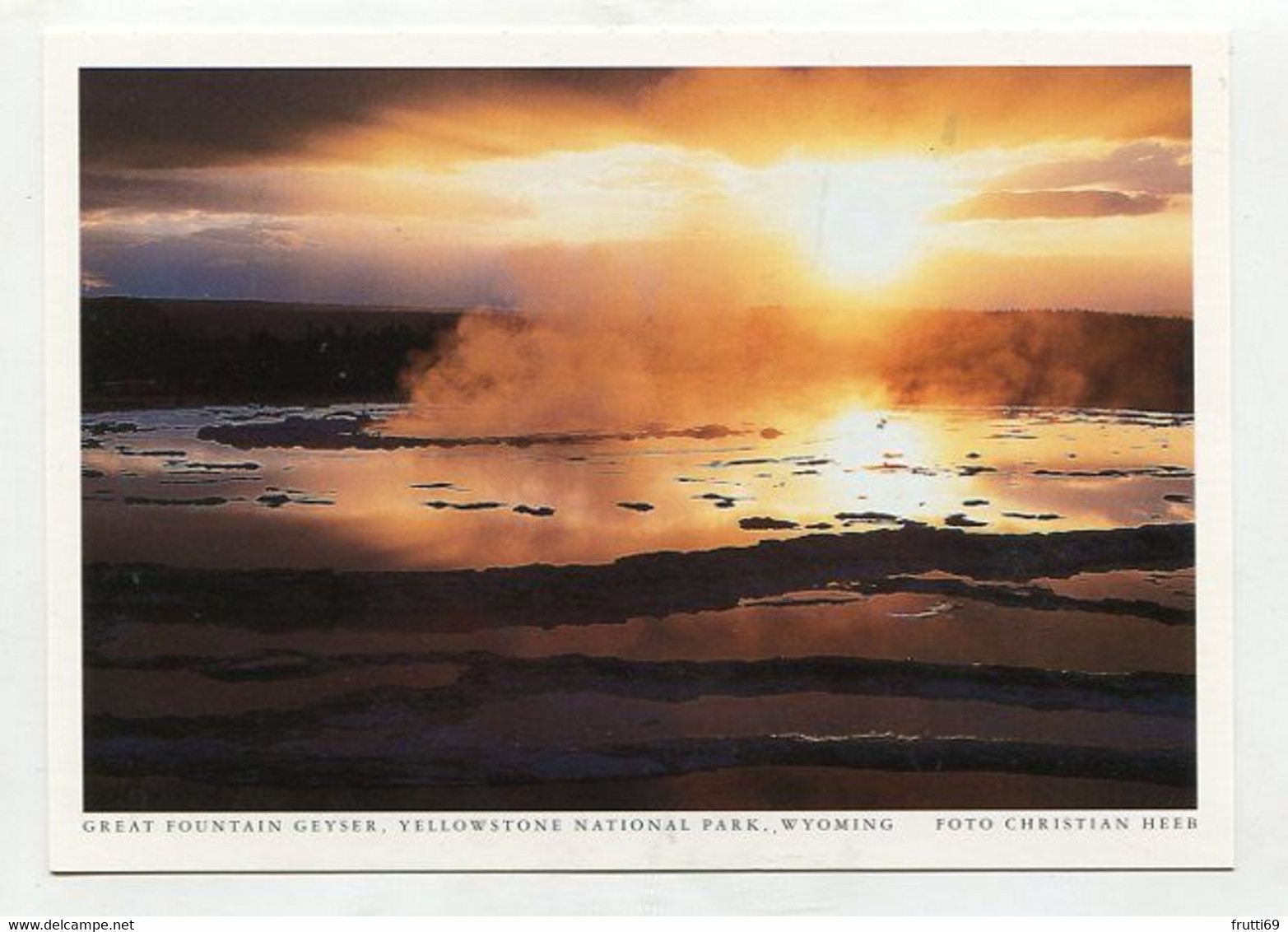 AK 074784 USA - Wyoming - Yellowstone National Park - Great Fountain Geyser - Yellowstone