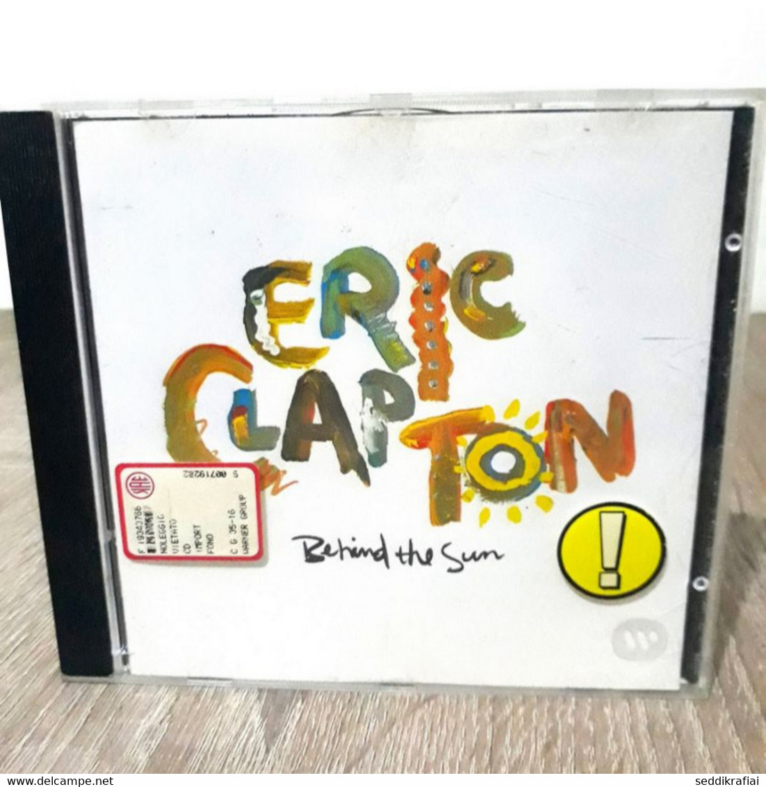 ERIC CLAPTON : Behind The Sun Audio CD From Germany - Hard Rock En Metal