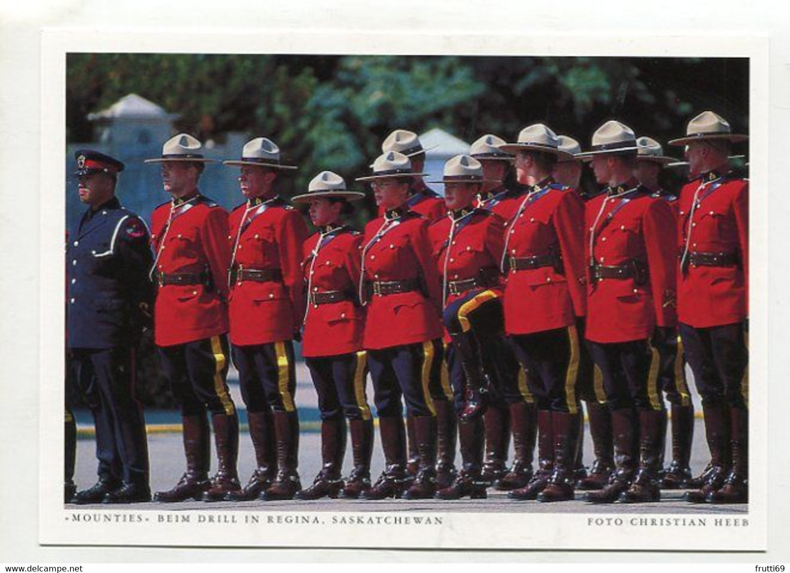 AK 074857 CANADA - Saskatchewan - Mounties Beim Drill In Regina - Regina