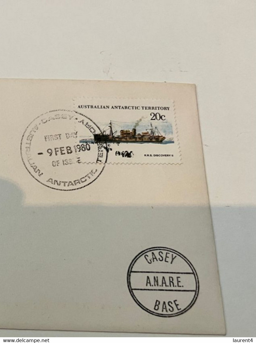 (2 G 14) Australian Antarctic Territory - AAT FDC Cover - Thala Dan Ship - 1980 - Silk Cachet FDC - FDC