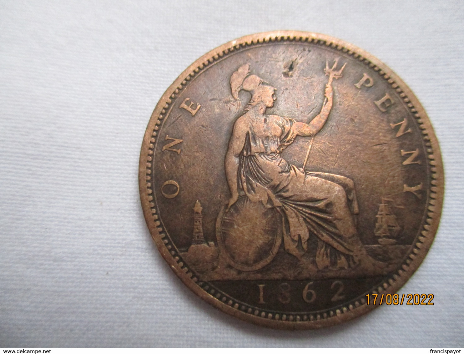 GB 1 Penny 1862 - D. 1 Penny