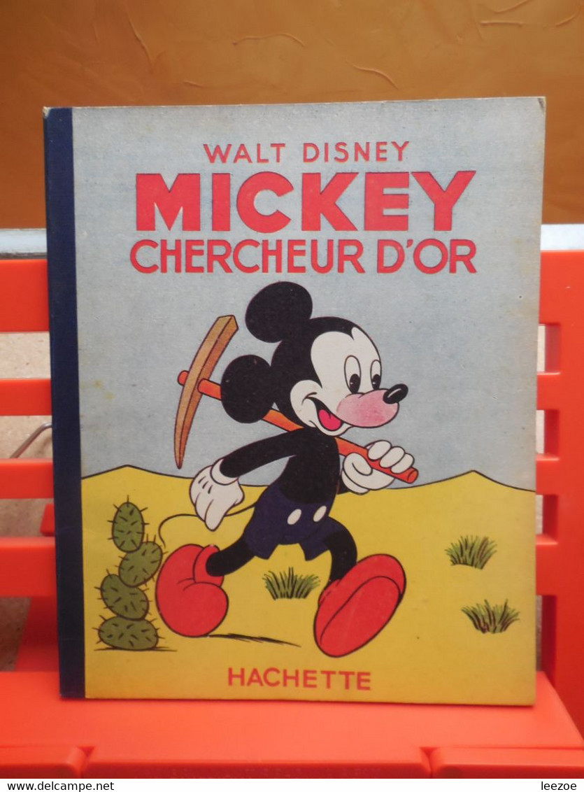 DISNEY MICKEY CHERCHEUR D'OR 1948 (Hachette).MICKY MAUS..3B - Disney