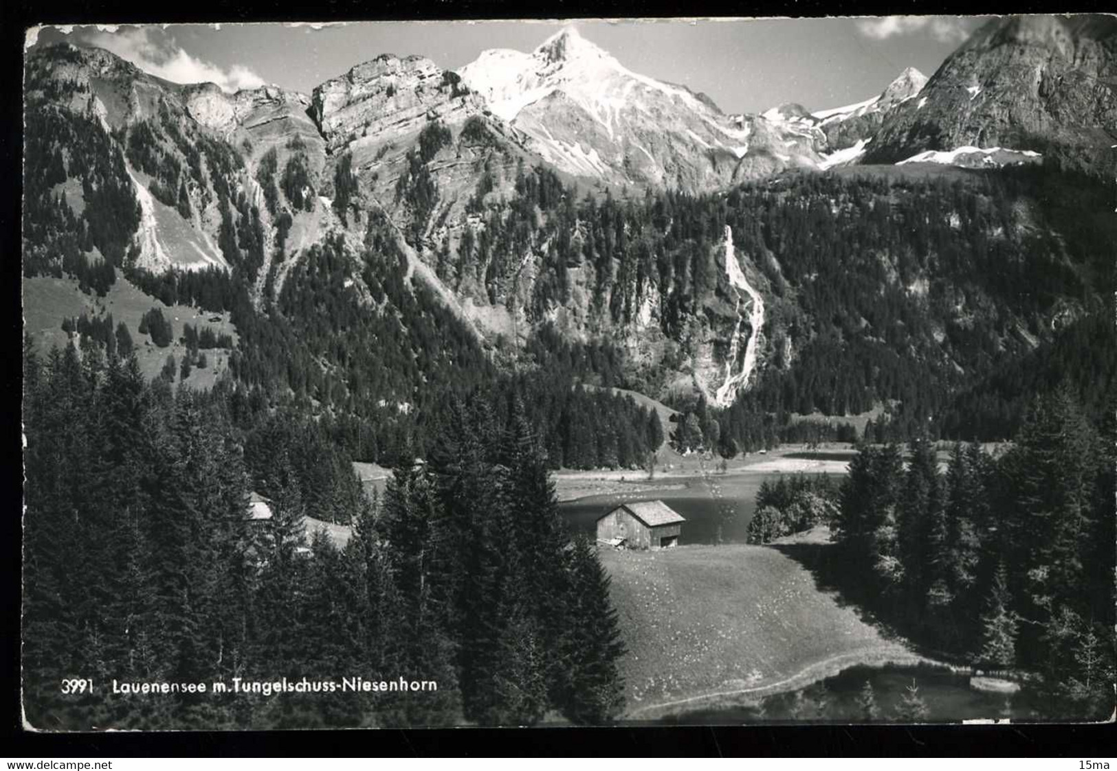 Lauenensee Tungelschuss Niesenhorn 1960 FAH - Lauenen