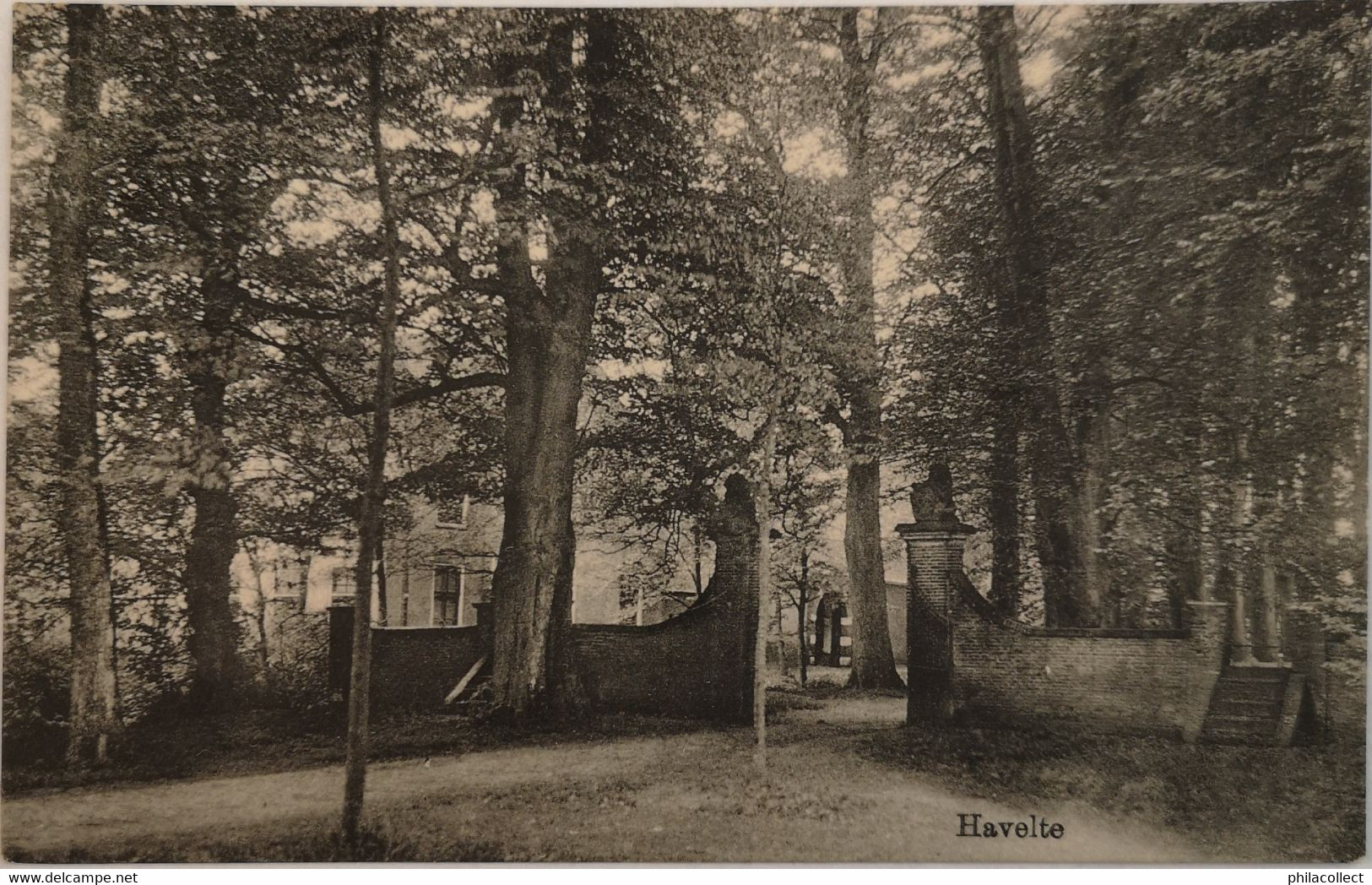 Havelte (Dr.) Ingang Oversinghe 1914 Met GR Stempel - Other & Unclassified