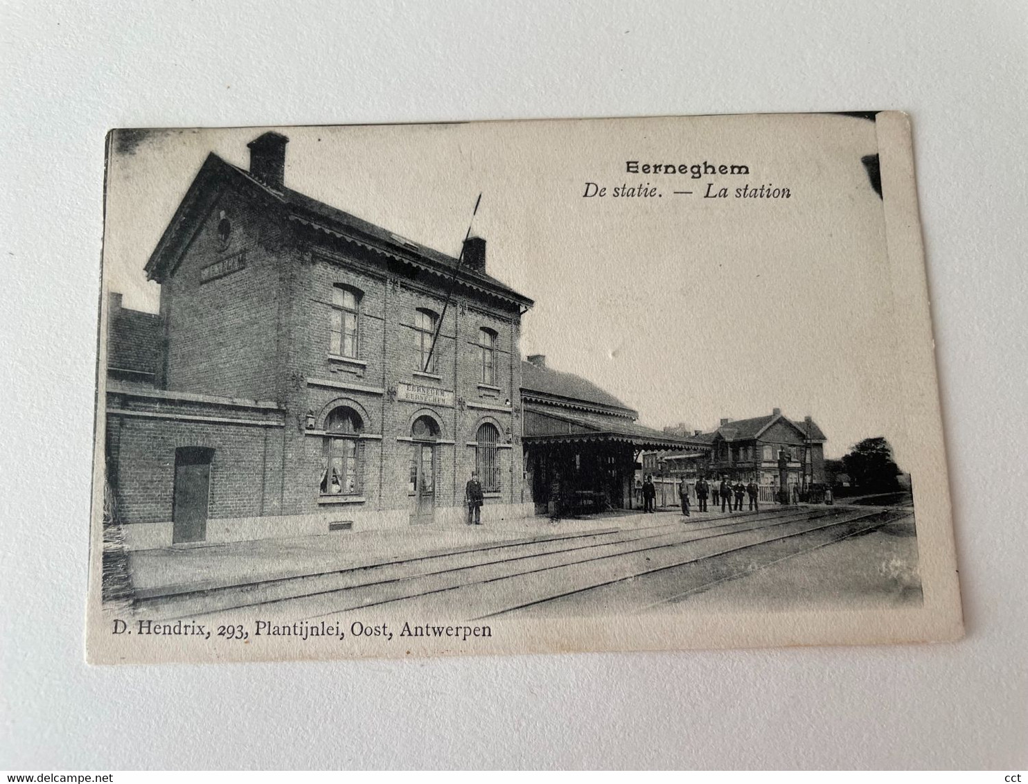 Eerneghem  Eernegem Ichtegem    De Statie - La Station   Edit D Hendrix Plantijnlei Antwerpen - Ichtegem