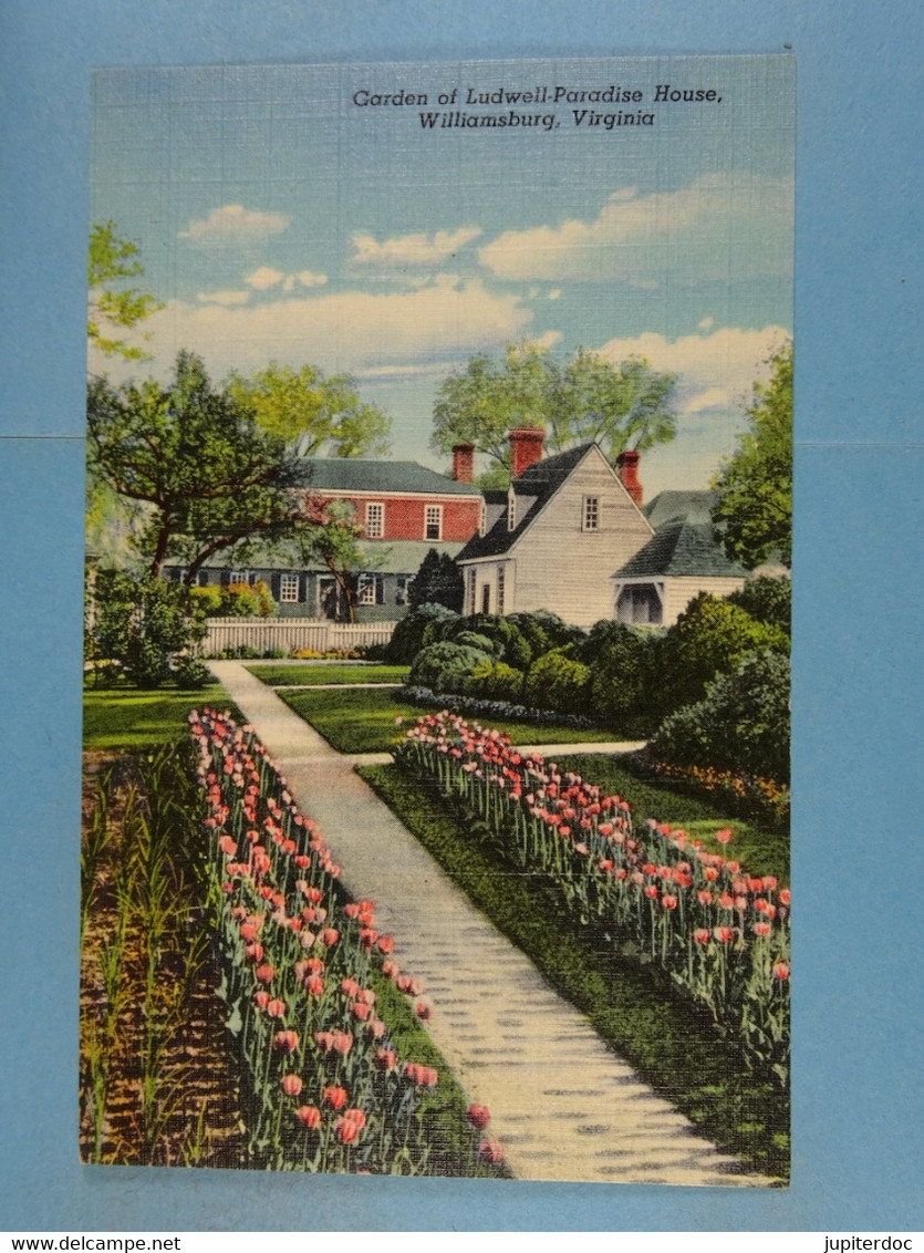 Garden Of Ludwell-Paradise House, Williamsburg, Virginia - Sonstige & Ohne Zuordnung