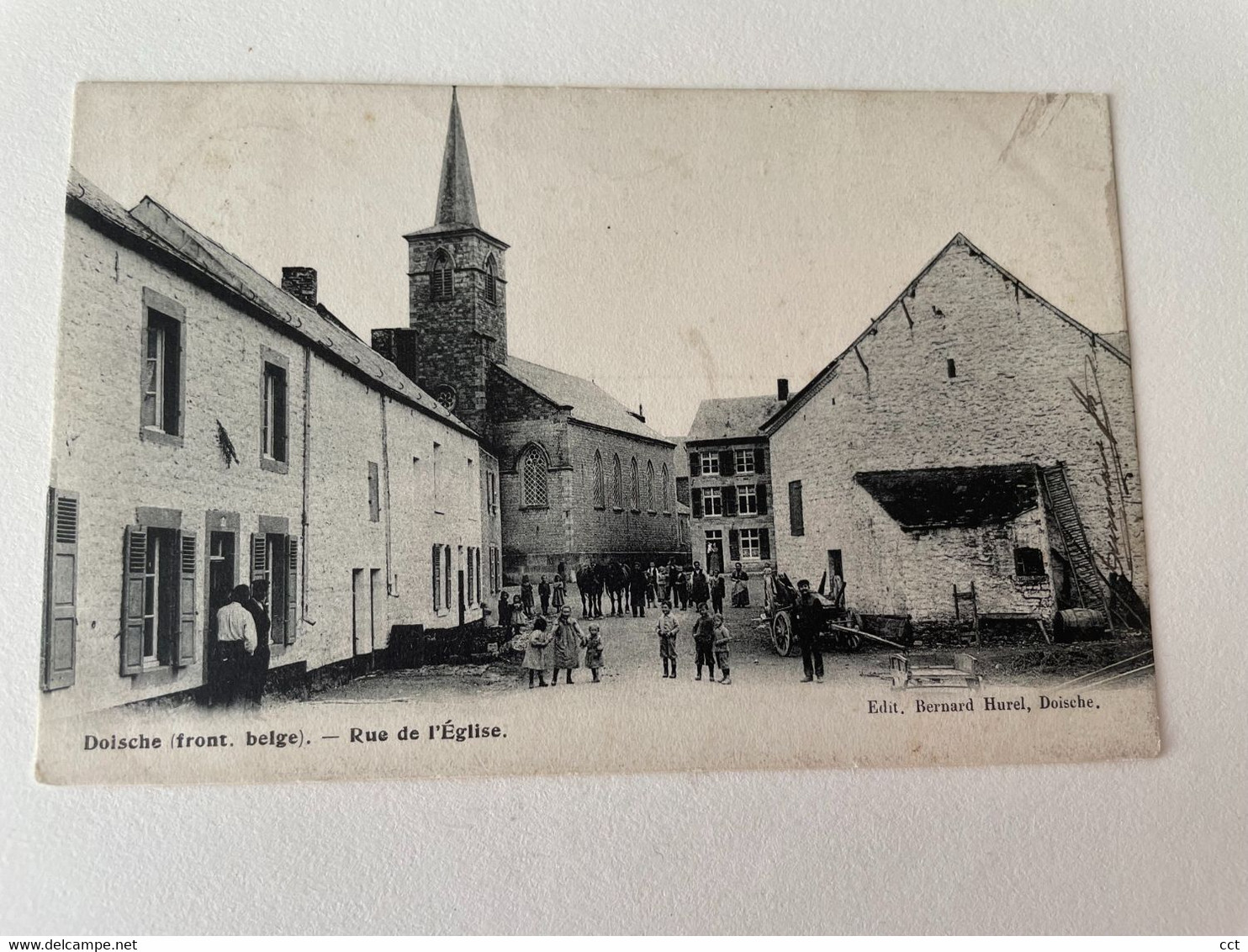 Doische (frontière Belge)  Rue De L"Eglise   Edit Hurel Doische  - M Marcovici - Doische