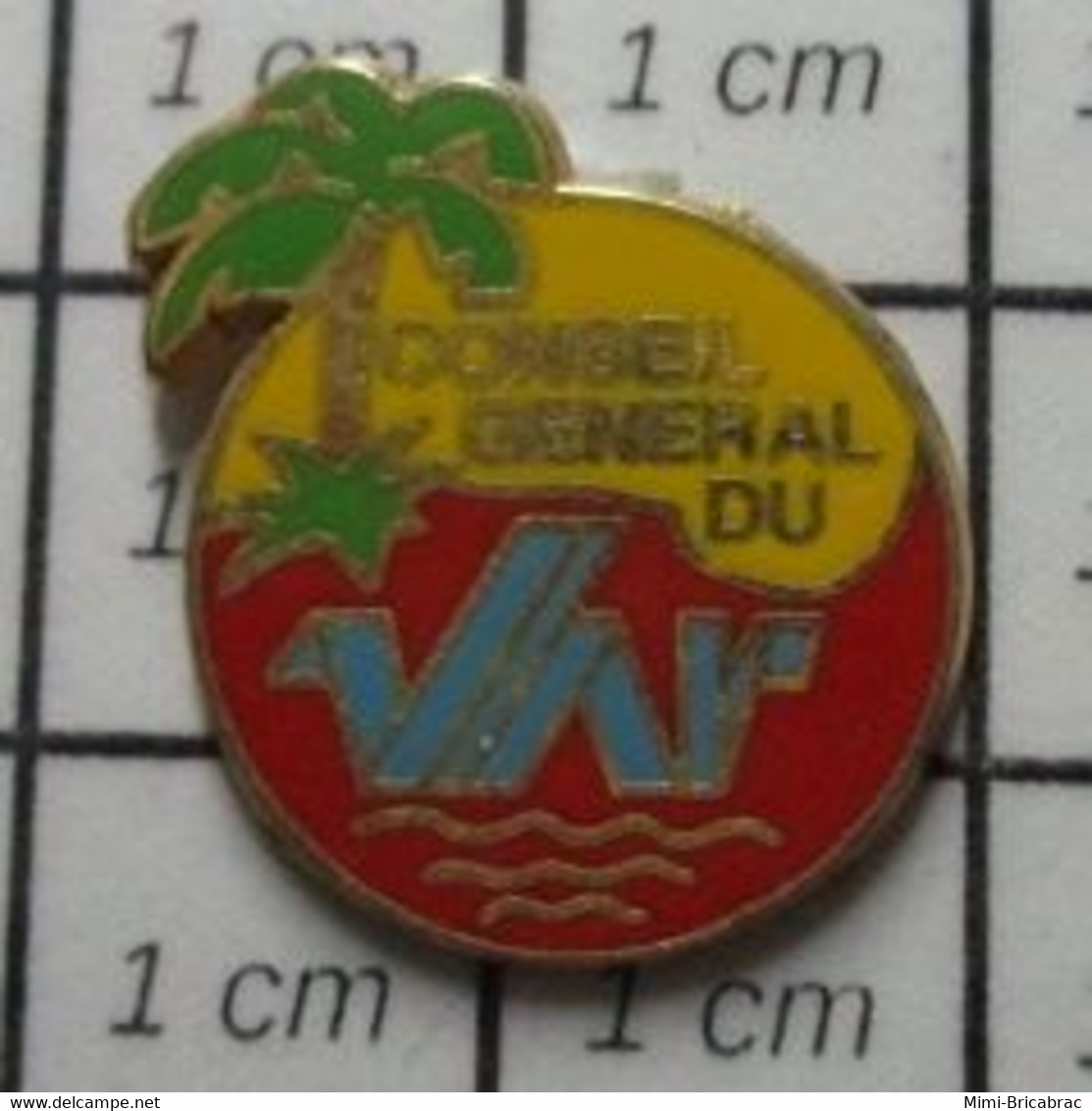 1214d Pin's Pins / Beau Et Rare / THEME : ADMINISTRATIONS / CONSEIL GENERAL DU VAR - Administrations