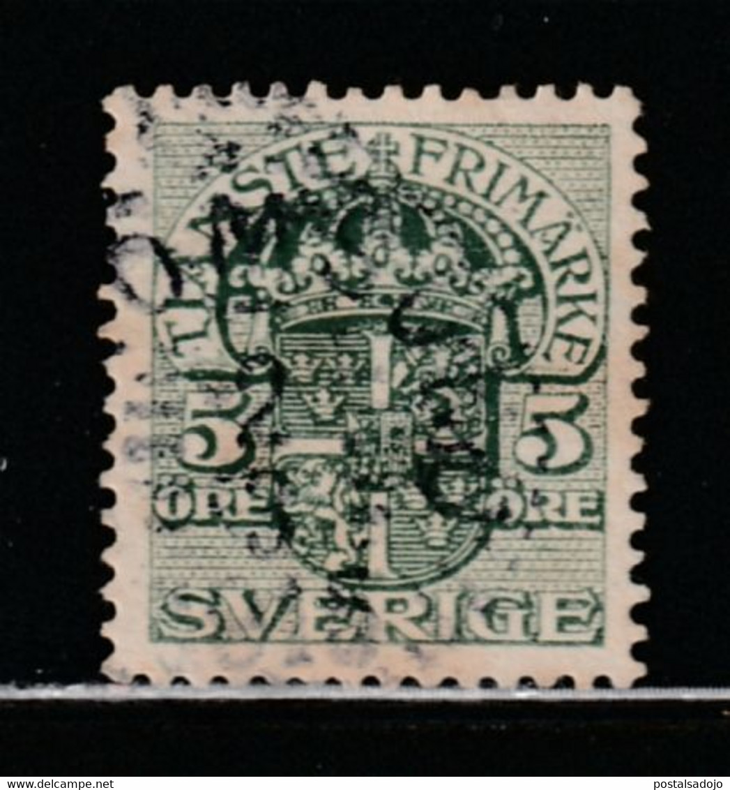 SUÈDE 345 // YVERT 35 (OFFICIEL) // 1910-19 - Revenue Stamps