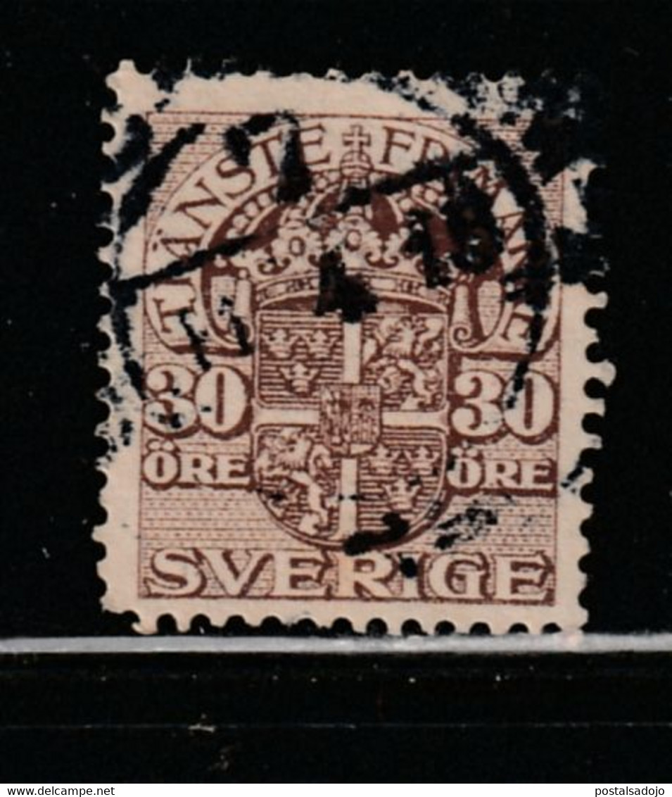 SUÈDE 349 // YVERT 43 (SERVICE) // 1910-19 - Steuermarken