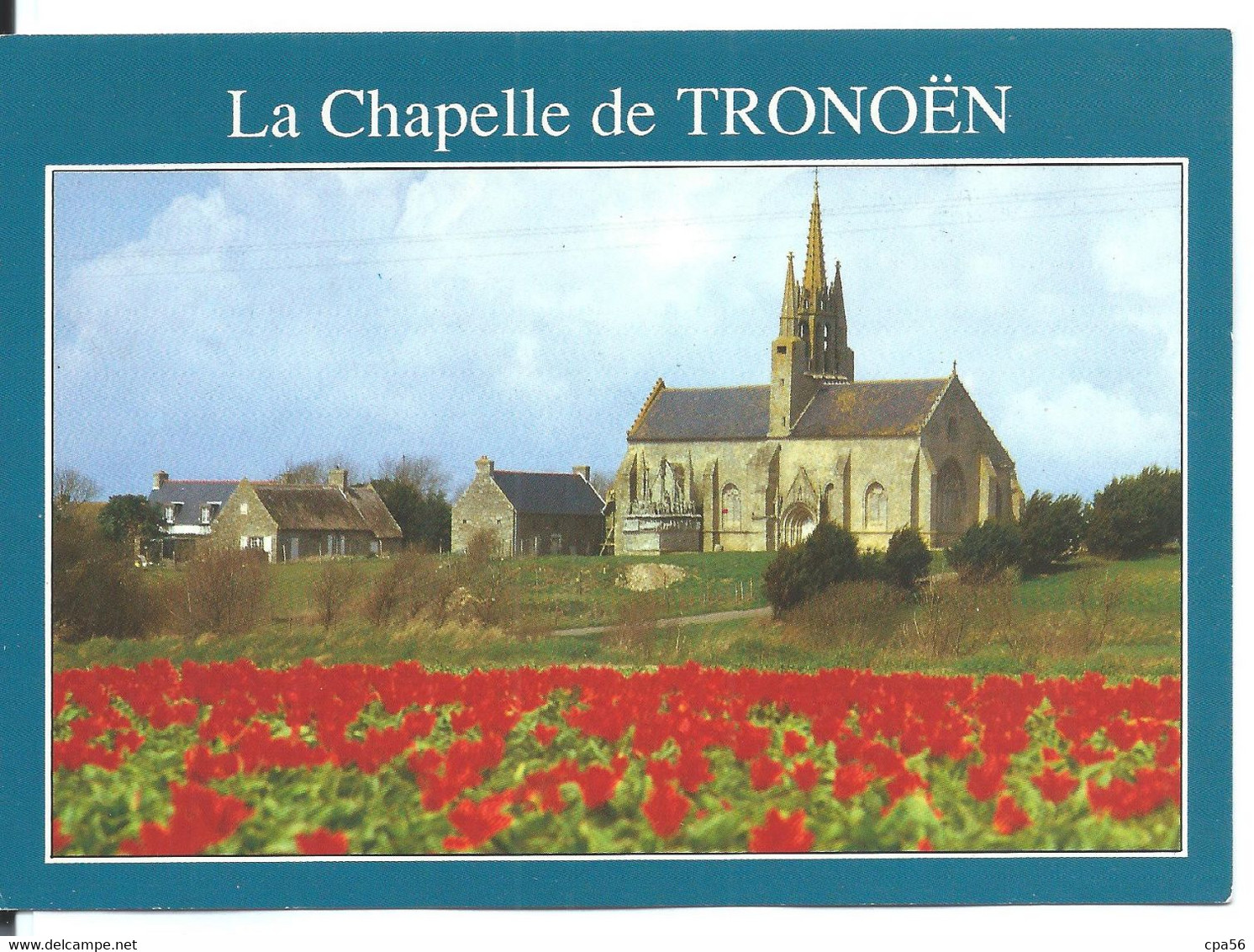 CHAPELLE De TRONOËN Par Saint-Jean Trolimon - Sur La Dune De La Palue - JOS N°9.7196 - Saint-Jean-Trolimon