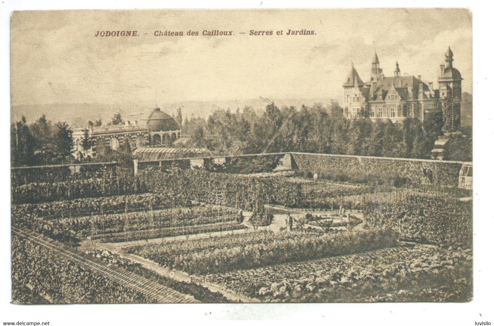 Jodoigne Château Des Cailloux Serres Et Jardins - Jodoigne