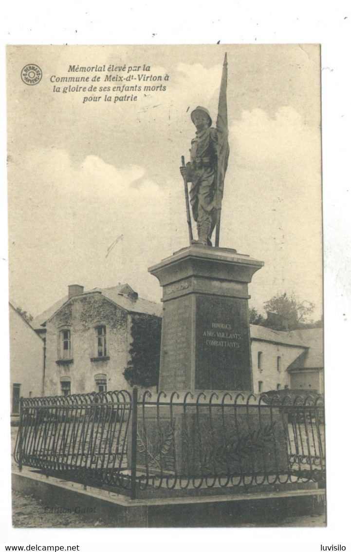 Meix Devant Virton Mémorial ( Monument 1914 1918 ) - Meix-devant-Virton
