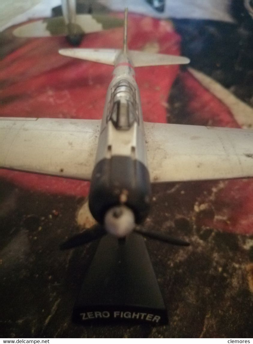 MAQUETTE METAL DE CHASSEUR " ZERO " WWII AU 1/700 - Avions & Hélicoptères