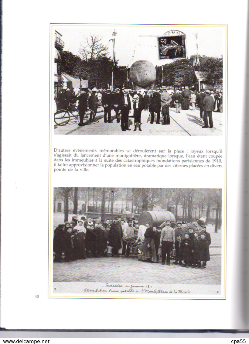 VAL DE MARNE  -  SAINT-MANDE  -  Vie Et Images Du Passé  -  Par Maurice-Emile GIARD - Ile-de-France